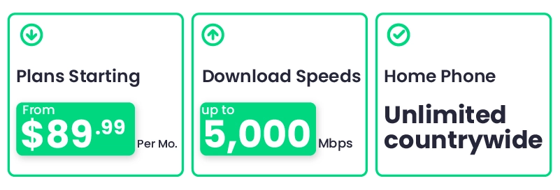 Frontier internet and ho
